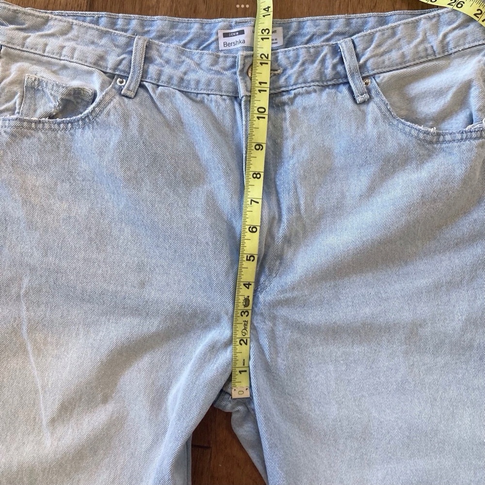 Bershka Loose Fit Straight Leg Light Wash Jeans, Women’s size 10 - Picture 5 of 14